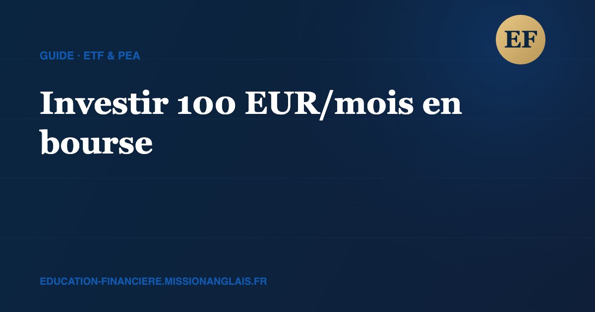 og article bourse 100