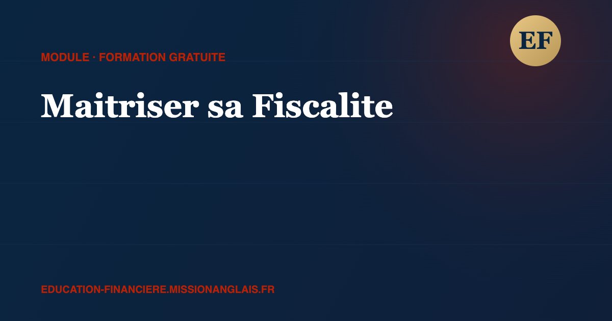og module fiscalite