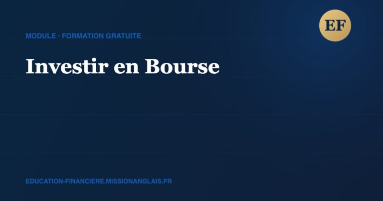 og module investissement